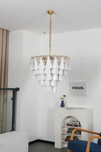 Lunara Murano Petal Glass Chandelier product image