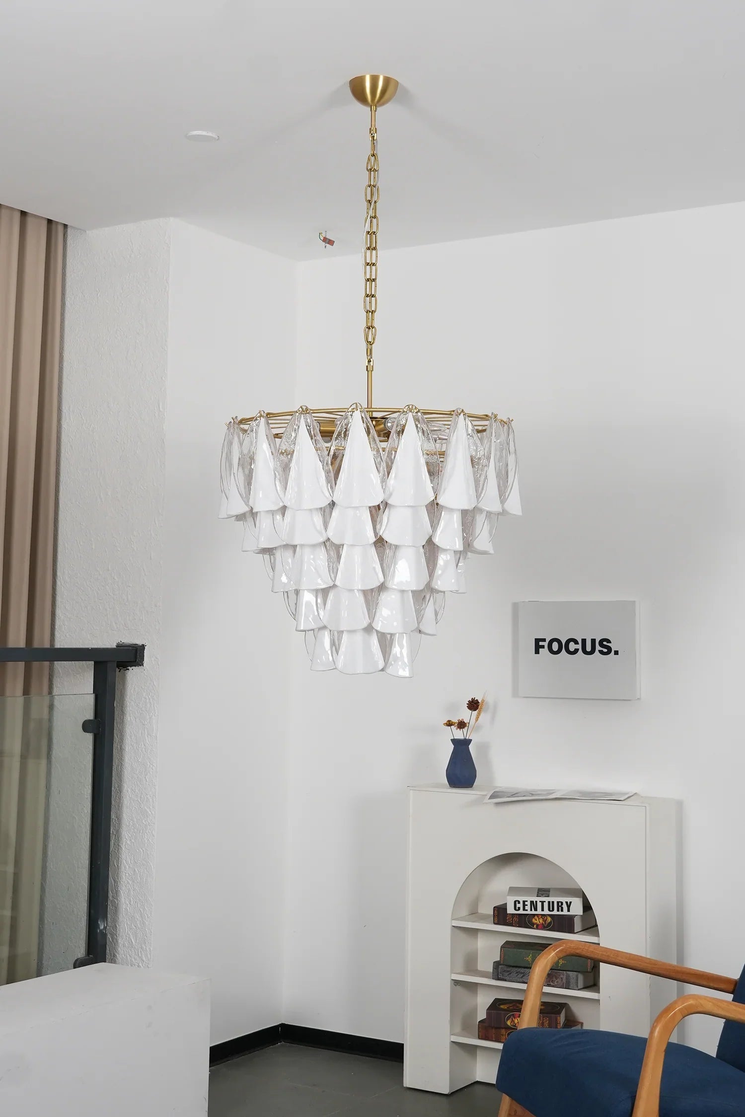 Lunara Murano Petal Glass Chandelier product image