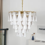 Lunara Murano Petal Glass Chandelier product image