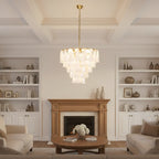 Lunara Murano Petal Glass Chandelier additional product view