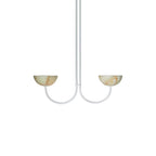 Lunaris Duo Alabaster Pendant Lamp