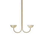 Lunaris Duo Alabaster Pendant Lamp