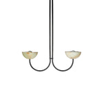 Lunaris Duo Alabaster Pendant Lamp