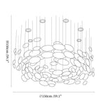Lustre Bowl Collection Chandelier