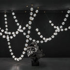 Strand Necklace Chandelier lighting by Bling Lighting Studio