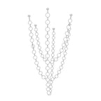 Strand Necklace Chandelier lighting by Bling Lighting Studio