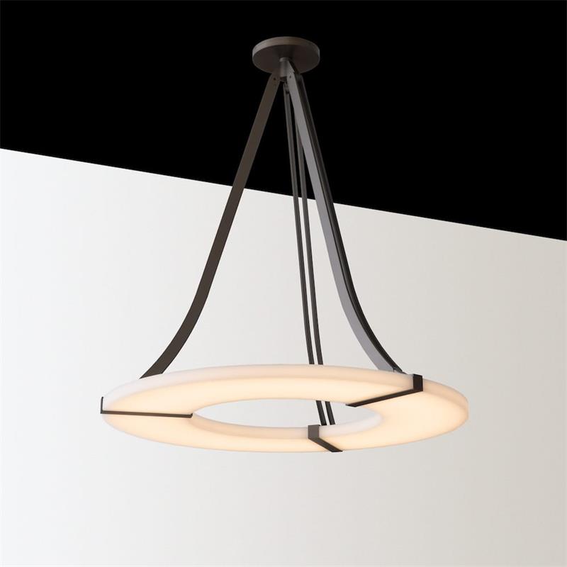Luxembourg Alabaster Chandelier by Bling Lighting Studio
