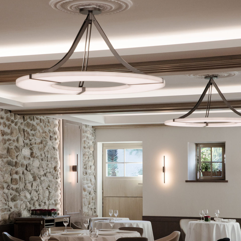 Luxembourg Alabaster Chandelier by Bling Lighting Studio