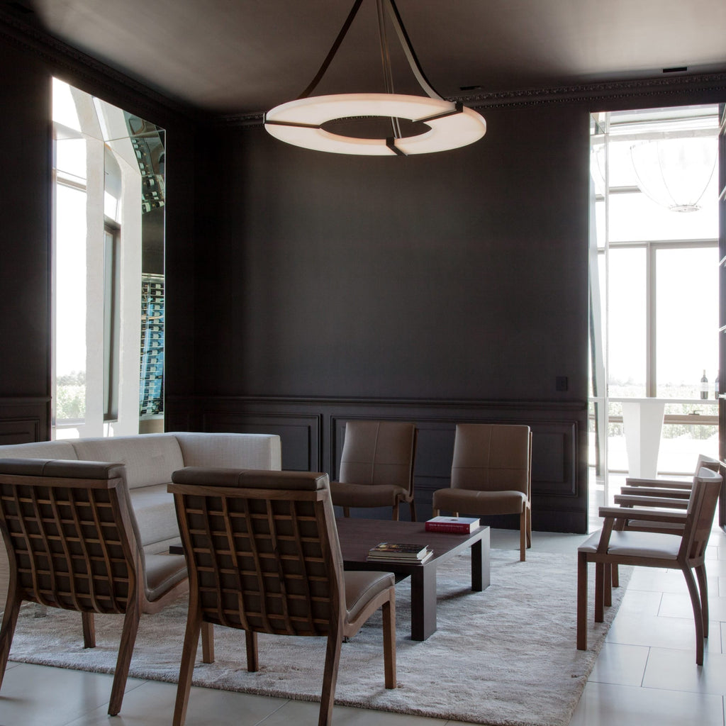 Luxembourg Alabaster Chandelier by Bling Lighting Studio