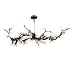 Selenite Crystal Blossom Branching Tree Chandelier by Bling Lighting Studio