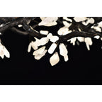 Selenite Crystal Blossom Branching Tree Chandelier by Bling Lighting Studio