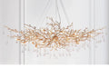 Madelena Crystal Droplet Branch Chandelier for Staircase by Bling Lighting Studio