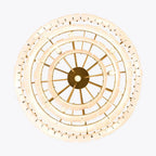 Modern Alabaster Tiered Chandelier product image