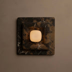 Marblume Square Marble Wall Lamp