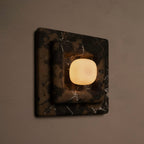Marblume Square Marble Wall Lamp