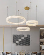 Marika Alabaster Chandelier by Bling Lighting Studio