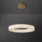 Marika Alabaster Chandelier by Bling Lighting Studio