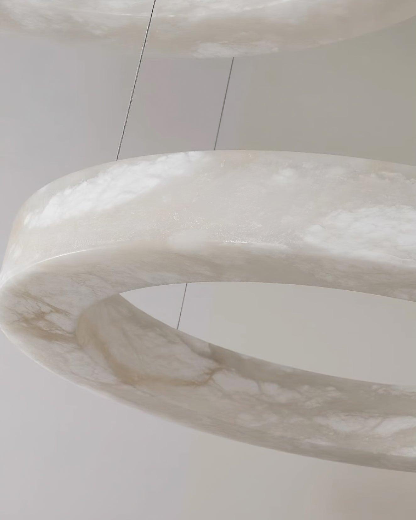 Marika Alabaster Chandelier by Bling Lighting Studio