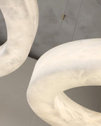 Marika Alabaster Chandelier by Bling Lighting Studio