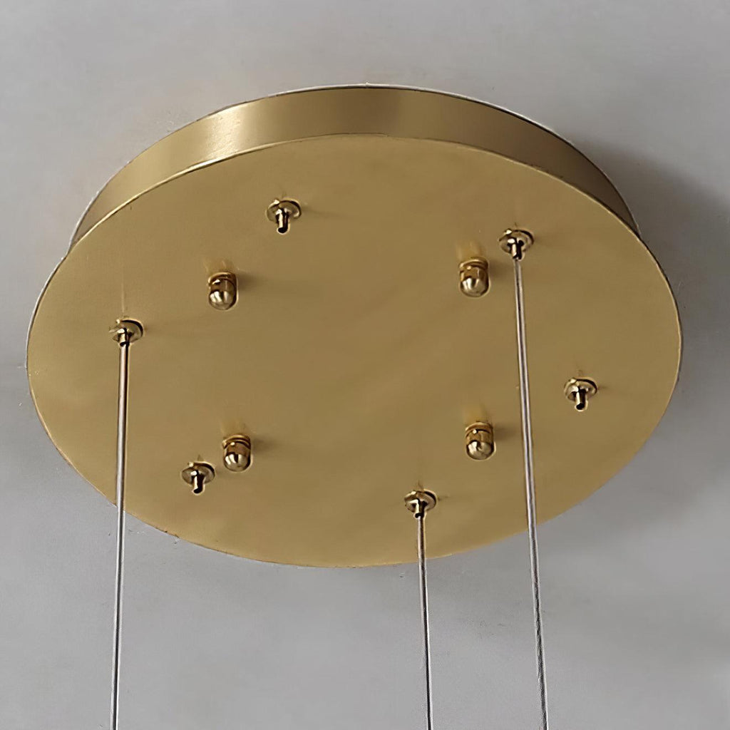 Marika Alabaster Chandelier by Bling Lighting Studio