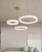Marika Alabaster Chandelier by Bling Lighting Studio