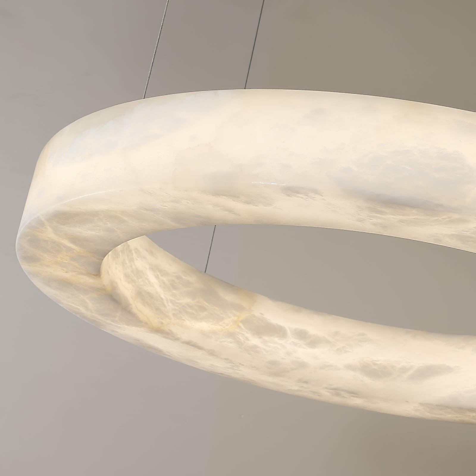 Marika Alabaster Chandelier by Bling Lighting Studio