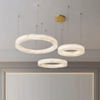 Marika Alabaster Chandelier by Bling Lighting Studio