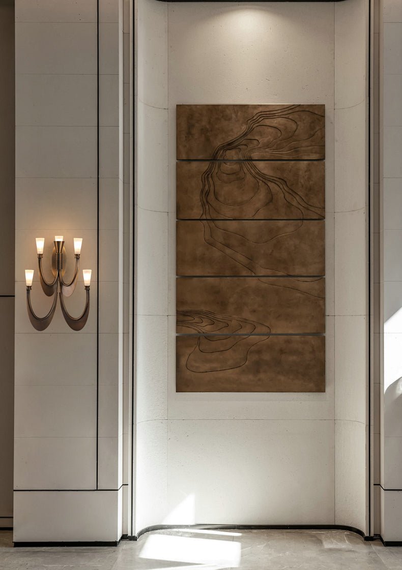 Metropolis Grand Alabaster Sconce by Bling Lighting Studio