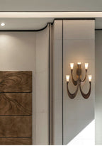 Metropolis Grand Alabaster Sconce by Bling Lighting Studio