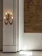 Metropolis Grand Alabaster Sconce by Bling Lighting Studio