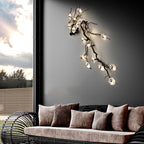 Plum Blossoms Branch Wall Lamp by Bling Lighting Studio