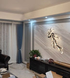 Plum Blossoms Branch Wall Lamp by Bling Lighting Studio