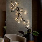Plum Blossoms Branch Wall Lamp by Bling Lighting Studio