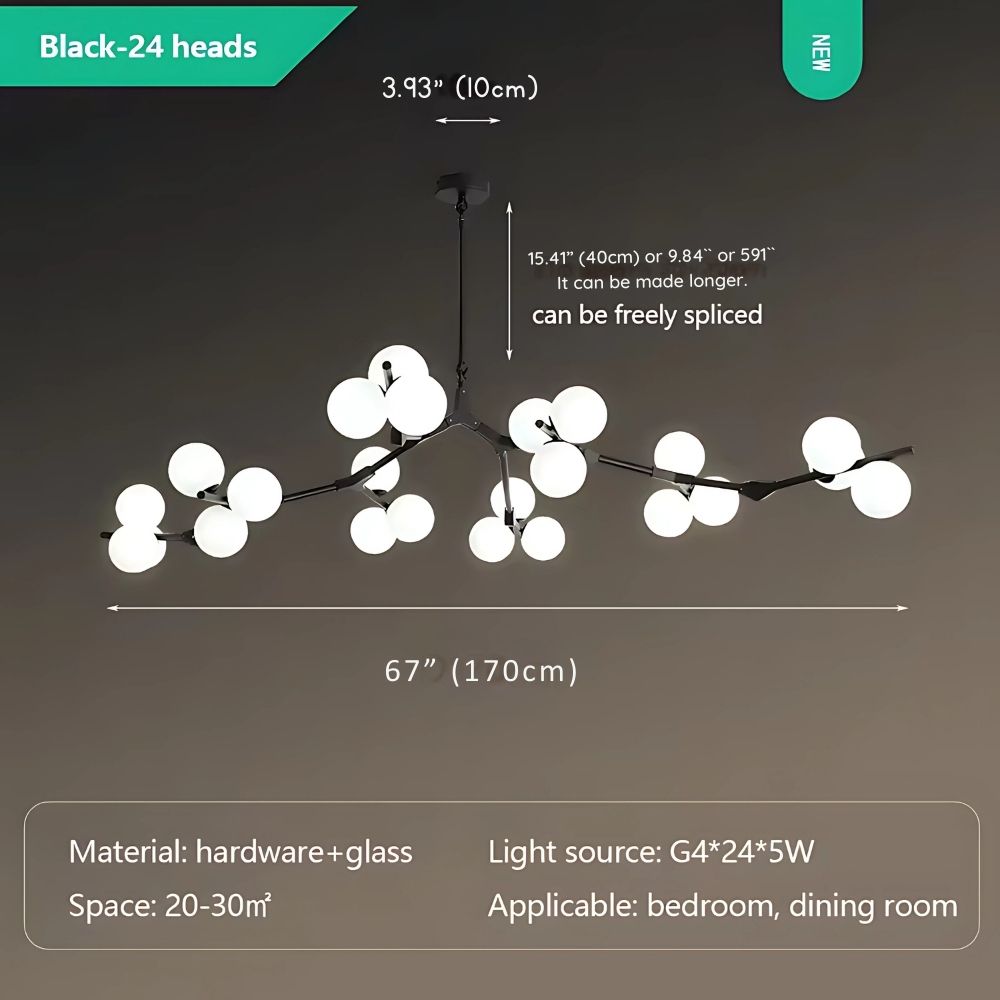 Lio Modern Tree Branch Ceiling Light Fixture - Bling Lighting Studio