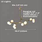 Lio Modern Tree Branch Ceiling Light Fixture - Bling Lighting Studio