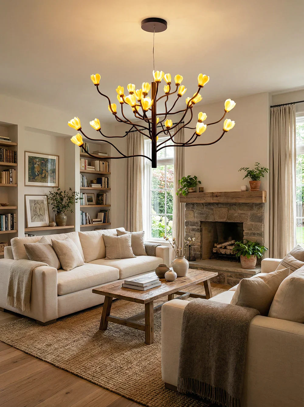 Mokuren Branch Chandelier product image