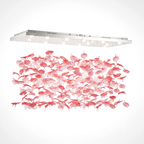 Multicolor Crystal Maple Leaf Chandelier