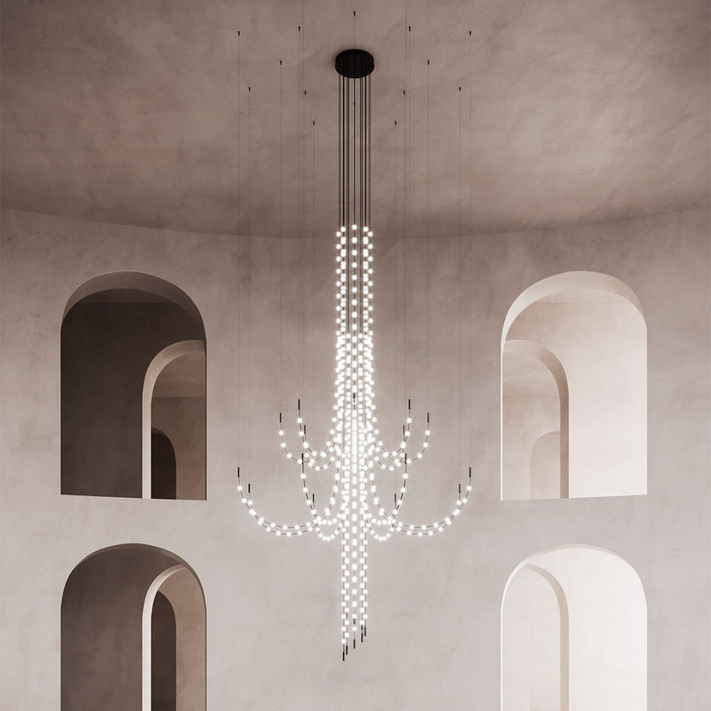 Minimalist Multiple Light Point Chandelier product image