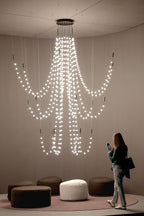 Minimalist Multiple Light Point Chandelier product image