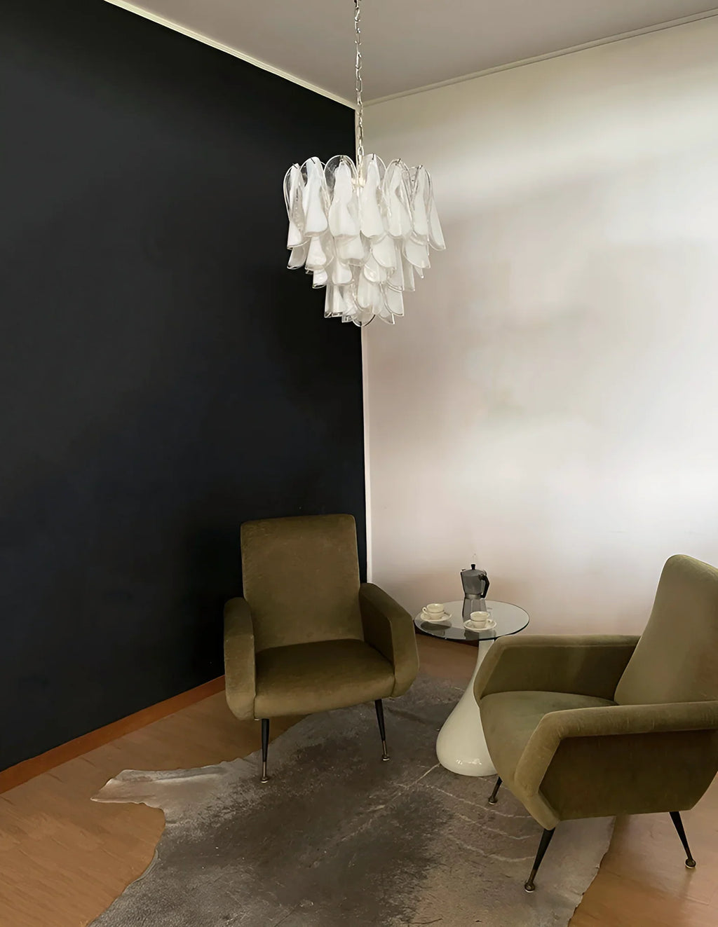 Vintage Murano Rondini Glass Chandelier additional product view