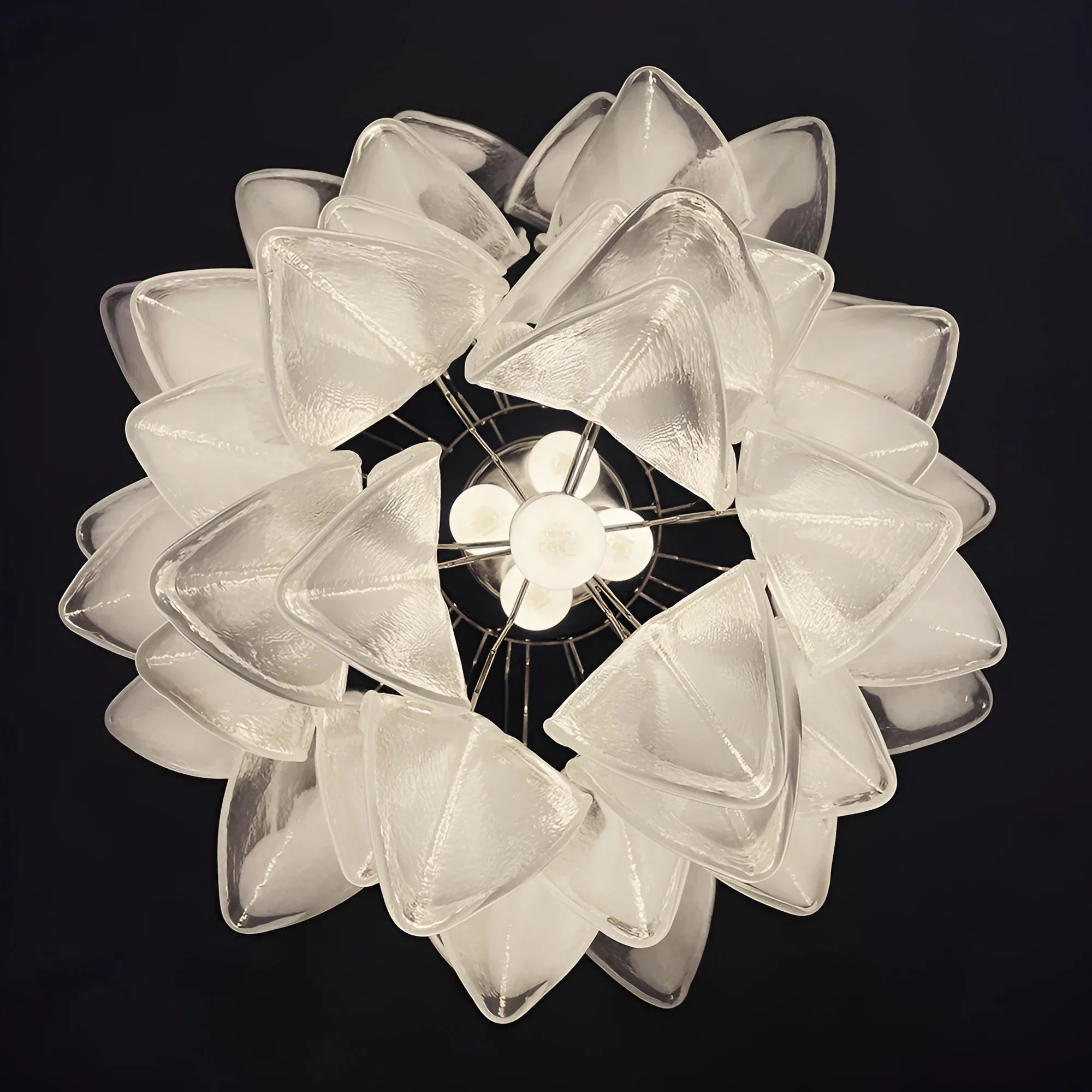 Vintage Murano Rondini Glass Chandelier product image
