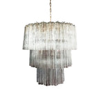 Murano Transparent Glass Tube Chandelier product image