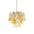 Vintage Caramels Glass Murano Petals Chandelier product image