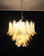 Vintage Caramels Glass Murano Petals Chandelier product image