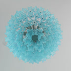 Murano Blue Glass Tubes Chandelier product image