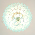 Murano Blue Glass Tubes Chandelier product image