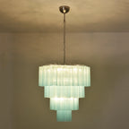 Murano Blue Glass Tubes Chandelier product image
