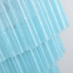 Murano Blue Glass Tubes Chandelier product image