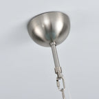 Murano Blue Glass Tubes Chandelier product image
