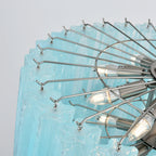 Murano Blue Glass Tubes Chandelier product image